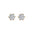 0.5 CT Round Solitaire G/VVS Lab Grown Diamond Earrings